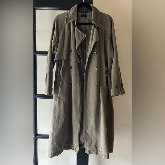 Lucky Brand The Relaxed Trench Coat - Picture 1 of 7